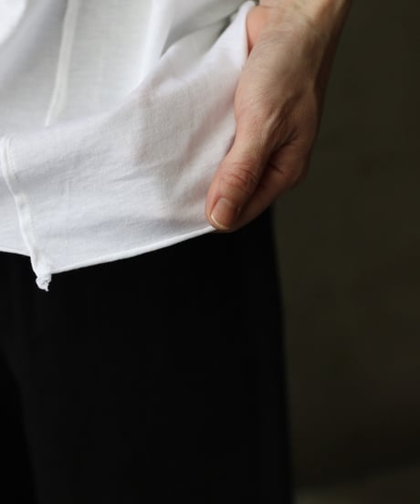 daubドーブ / SIDE PANEL OVER T-SHIRT WITH POCKET Tシャツ / da-25007