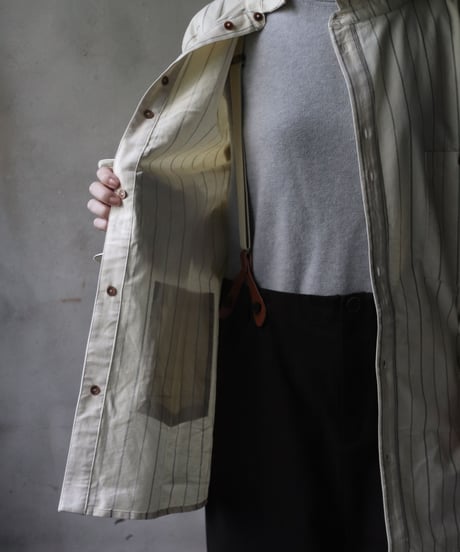 ALEKSANDR MANAMISアレクサンダーマナミ/ THREE POCKET ASYMMETRIC SHIRT JKシャツ/ am-21012