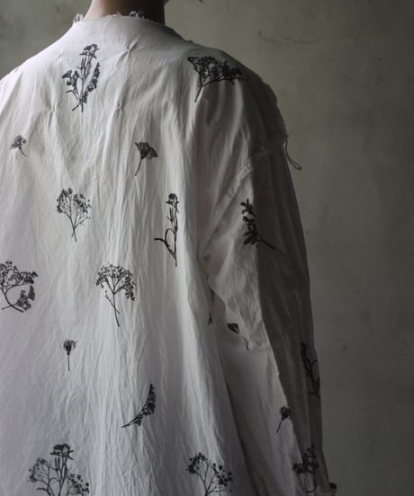 Cavalier Meiko Takahashi / Collarless garden shirt #39/ Me-23007