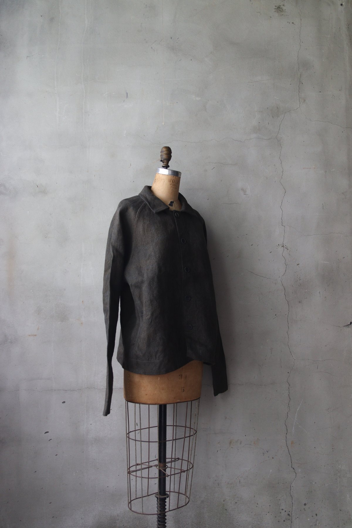 BIEK VERSTAPPEN / RAGLAN OVER SHIRTジャケット/ Bie-2