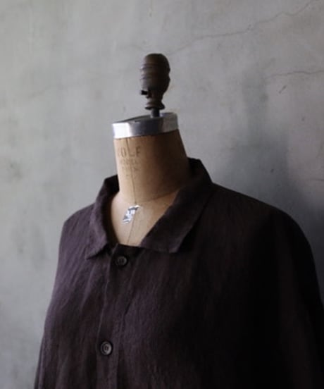 BIEK VERSTAPPEN ビーク フェルスタッペン / SHIRT OVERSIZED SMALL STRIPESオーバーシャツ / Bie-25022(TO17-M)