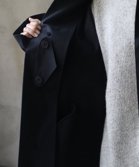 Mackintosh by Francis Campelli マッキントッシュ フランシスキャンペリ / One Panel Sleeve Coatステンカラーコート / mk-23001