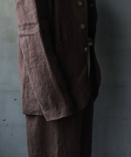 der antagonist デ アンタゴニスト / Belgian linen locksmith jacketジャケット /J30BLTB23/24