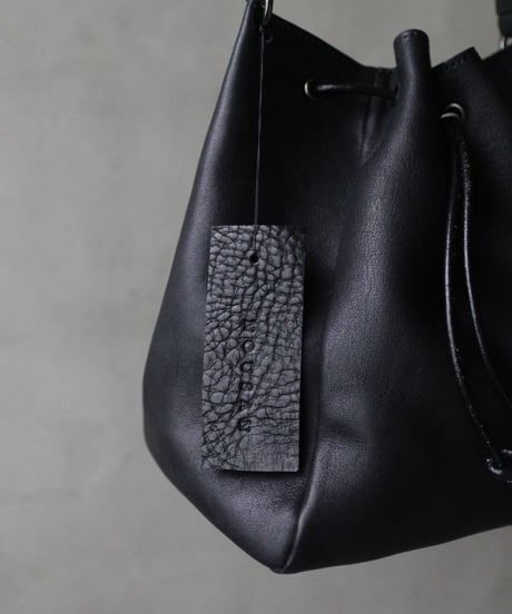 NOUSANノウザン/ Hand Bag With Strap BK鞄 / No-26001