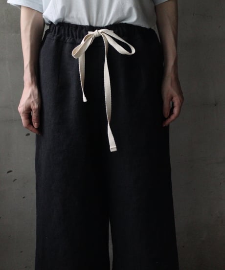 der antagonist デ アンタゴニスト / Trousers Linen100パンツ/ P13HBLSC25