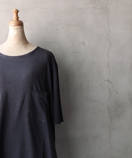 daubドーブ / SIDE PANEL OVER T-SHIRT WITH POCKET Tシャツ / da-25008