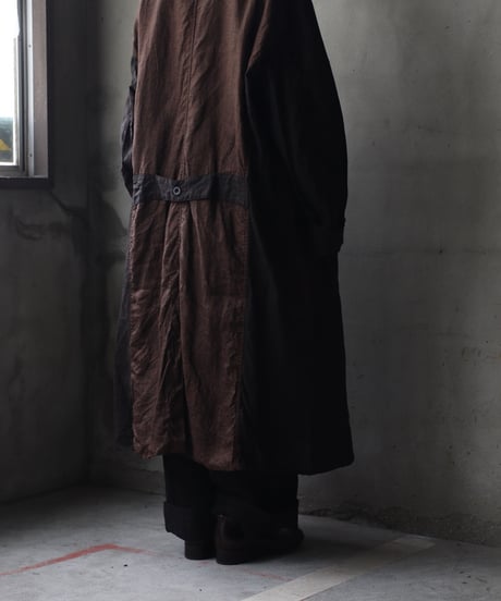 KLASICA クラシカ / Old Crazy Patterned Work Coat " FIG 1" コート / kl-25001