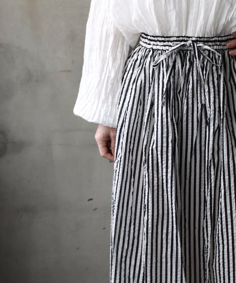 cavane キャヴァネ / Gatehered Petti Skirt Cotton100スカート/ ca-26052