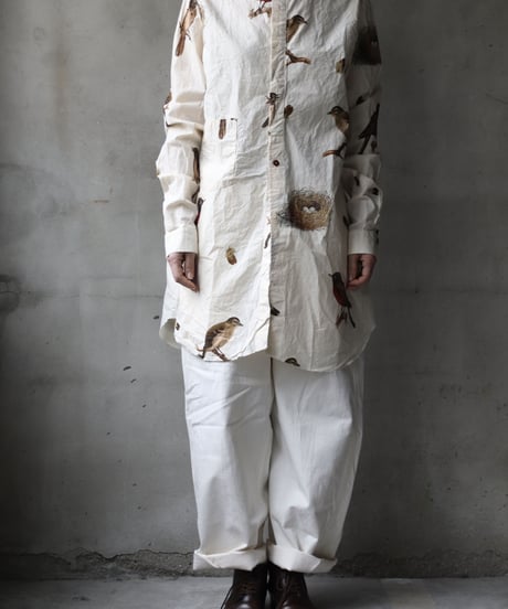 ALEKSANDR MANAMISアレクサンダーマナミ/ LONG BIRD SHIRTシャツ / am-23006