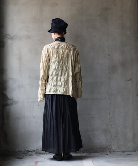 cavane キャヴァネ / Tunic long-sleeve cotton100シャツ / ca-26028