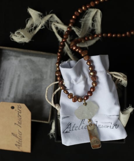Atelier Inscrire / COSTUME JEWELLERY MONINA NECKLACEネックレス / At-24011