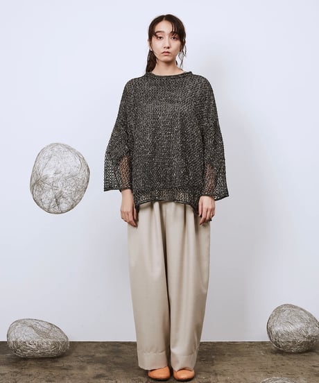 Dulcamara ドゥルカマラ /よそいきシンプル２タックワイドPT UNISEX / dl-25009(D125-P1153)