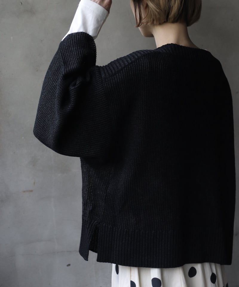 NATIVE VILLAGE ネイティブヴィレッジ / Knit wide pull