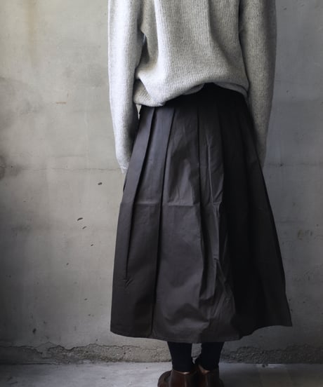 Bergfabel バーグファベル / pleats skirtスカート / BFwSK 18/77