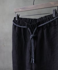 NOUSANノウザン/  Insel Easy silk linen BK / No-26003