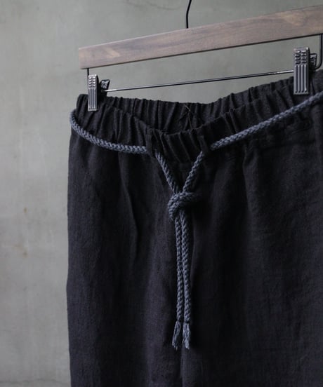 NOUSANノウザン/  Insel Easy silk linen BK / No-26003