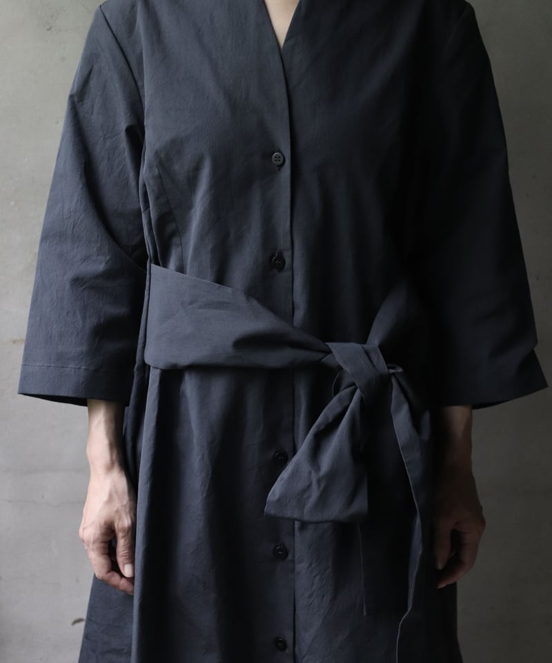 BERFABEL バーグファベル 半袖 ワンピース ネイビー サイズ40 Bergfabel バーグファベル / fiona dressワンピース / BFWSK44/