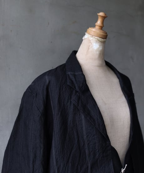 KLASICA クラシカ / Layered front Short Jacket "ARDOISE" RSジャケット / kl-25017