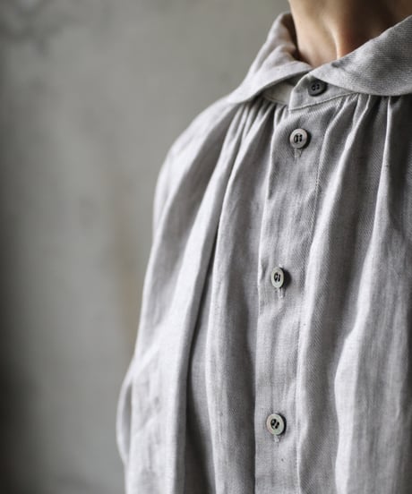 cavane キャヴァネ /  Over shirt linenオーバーシャツ / ca-25017