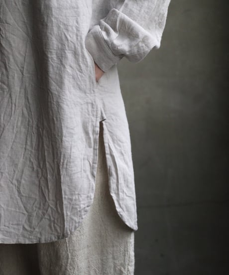 cavane キャヴァネ / Chemise Maison With Col Linen&Cottonシャツ / ca-24236