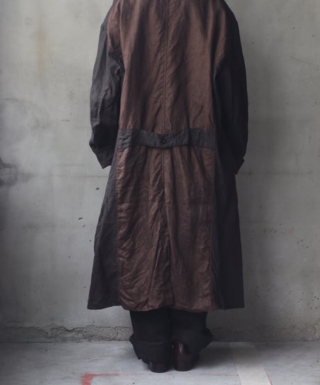 KLASICA クラシカ / Old Crazy Patterned Work Coat " FIG 1" コート / kl-25001