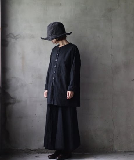 Cavalier Meiko Takahashi / Cave collarless shirt#79 / Me-25008