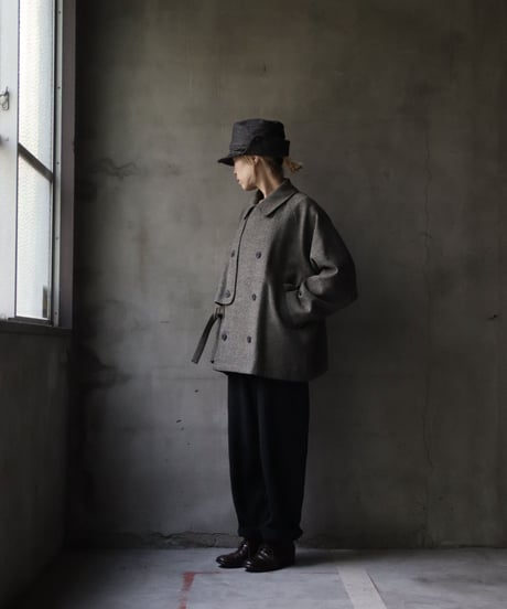 Dulcamara ドゥルカマラ / MixフラノトレンチショートCT UNISEX / dl-22041(D222-C240)