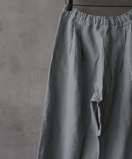 der antagonist デ アンタゴニスト / Wide Sailor Pants linen100パンツ/ P22HBLCE25/26