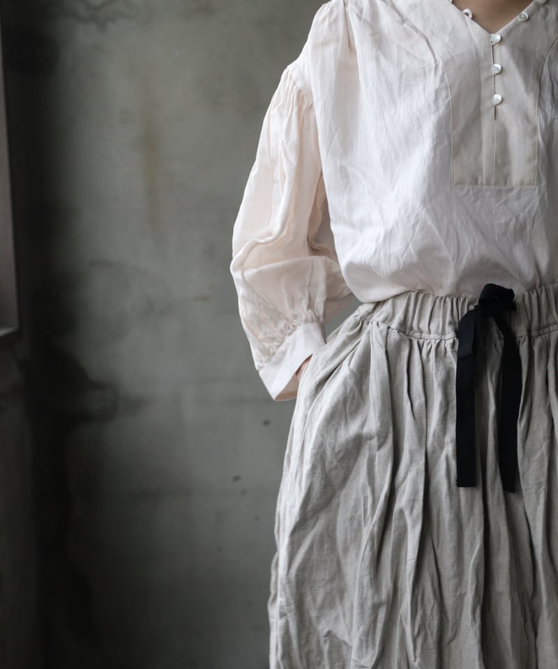 cavane キャヴァネ / V Pull-over blouse ブラウス / ca-231