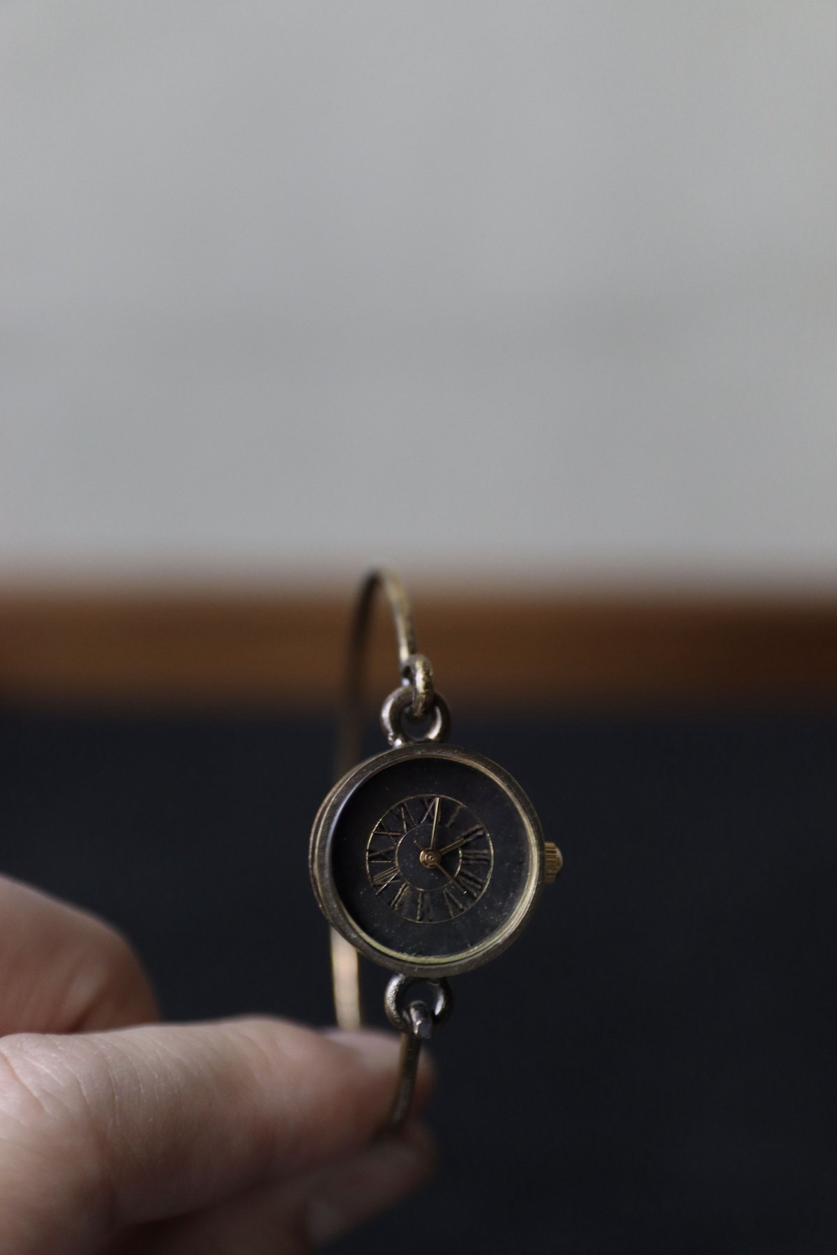 cavane Accessories /Brass bangle watch時計/ ca-23