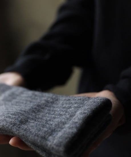 William Bruntonウィリアムブラントン / Cashmere Long Rib Cuff Gloves 手袋 / Wi-25003