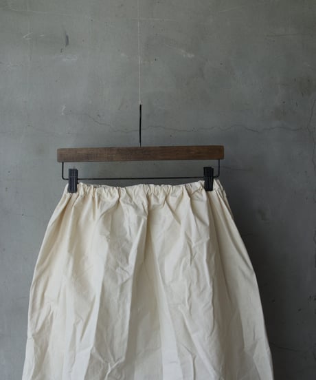SCHA シャー/ Two Pockets Twisted Skirt Long " B-OE " -WAXED COTTON LIGHT- / Sc-24016 ( Art#1820)