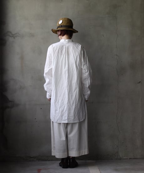 cavane キャヴァネ / Chemise Maison With Col Cotton/Linenプルオーバーシャツ / ca-25052