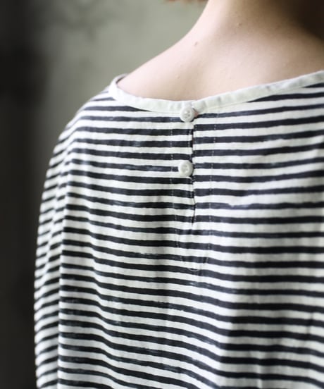 cavane キャヴァネ / Tunic long-sleeve Cotton/Linen100シャツ / ca-25121