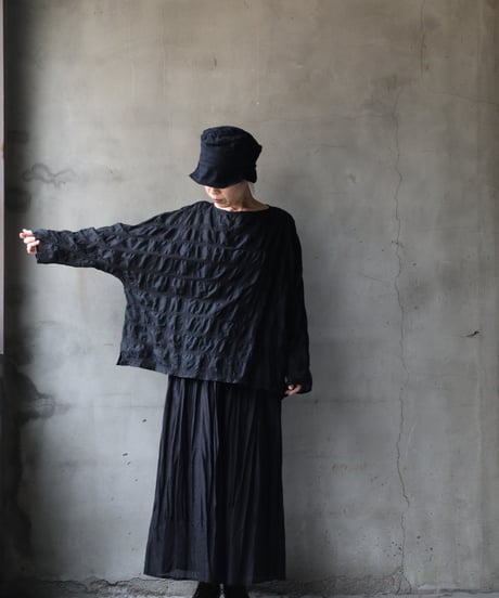 cavane キャヴァネ / Tunic long-sleeve cotton100シャツ / ca-26027