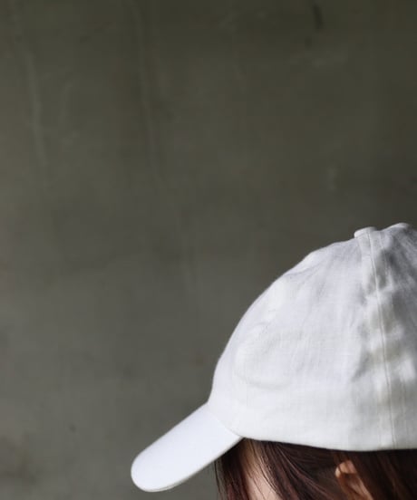 Au Vrai Chicオーブライシック / FOLD BRIM BASE LINEN CAP帽子 / Au-24002