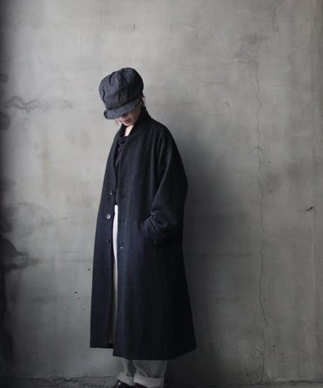 cavane キャヴァネ / Traditional Wool100 Twill Over Coatコート / ca-25157