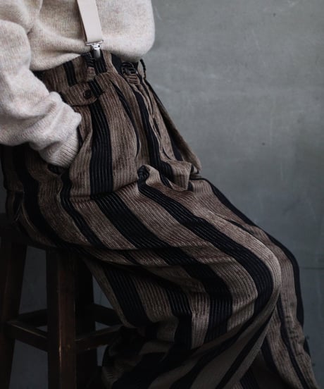 ALEKSANDR MANAMISアレクサンダーマナミ/ CORDUROY POCKET PANTパンツ/ am-24031