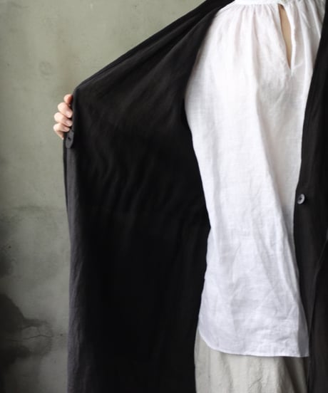 klauseクロイゼ / 天日干しGown Long Linen / kla-26018