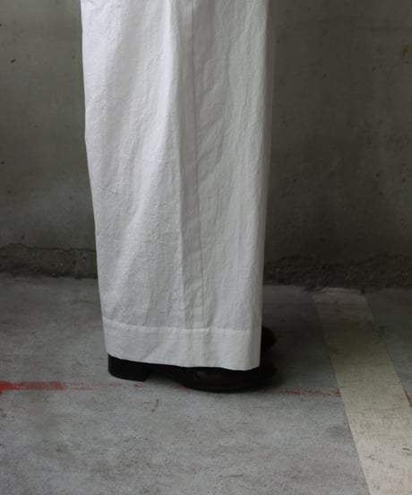 cavane キャヴァネ / Wide Cotton/Linen100 TrousersⅡ パンツ/ ca-25107