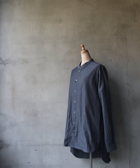cavane キャヴァネ / Stand col shirtシャツ / ca-23151