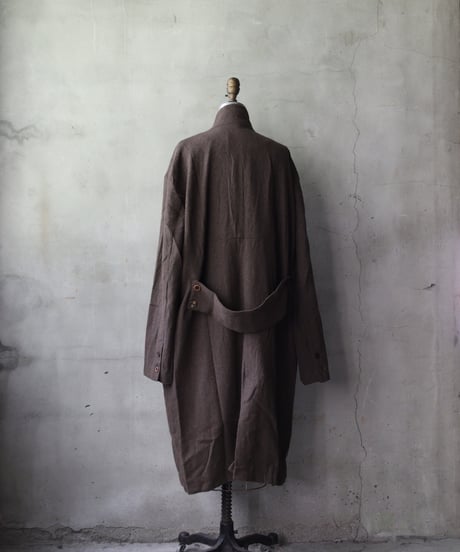 ALEKSANDR MANAMISアレクサンダーマナミ/ DOUBLE BREASTED COAT - VINTAGE WRENコート/ am-25016