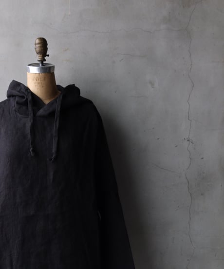 klauseクロイゼ / 天日干しTwill Linen Hoodie/ kla-26016