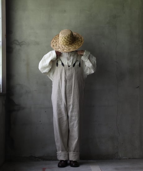 klauseクロイゼ / Overalls C/L Stripeオーバーオール/ kla-25006