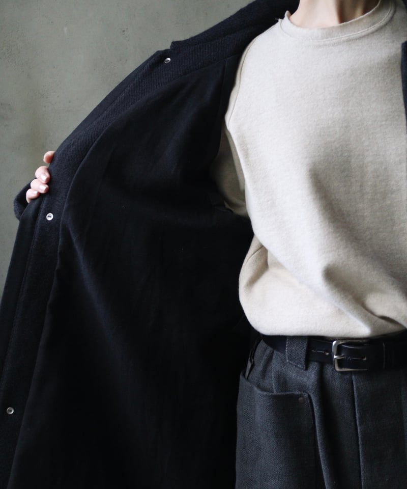 BIEK VERSTAPPEN / COAT ZIPPERコート / Bie-23057(CO