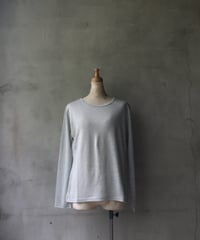cavane キャヴァネ / Linen Crew-Neck long sleeveT / ca-24112A