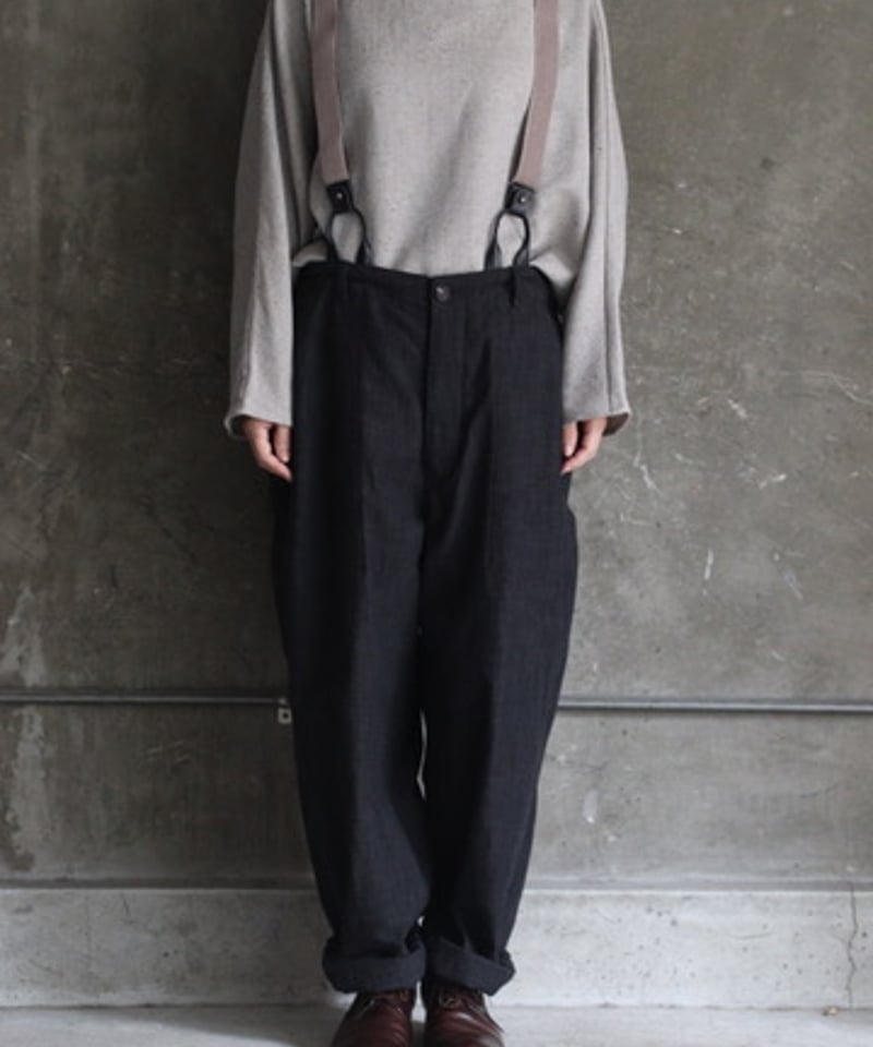 HYKEハイクTYPE3BIG FITデニムジャケット○美品○cavane オーバーパンツ