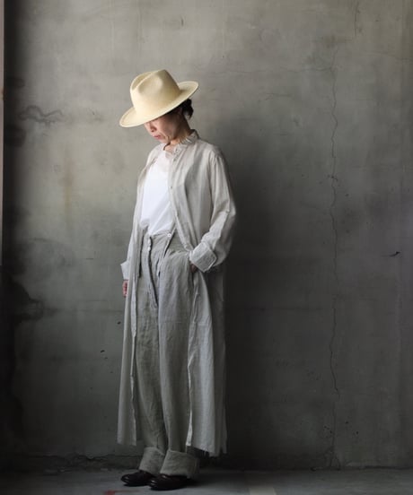 daubドーブ / SUSPENDER PANTS LINEN100パンツ / da-26002(PT31/T101)