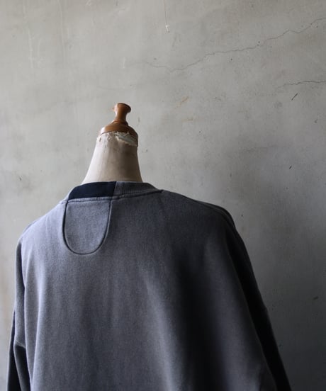 Dulcamara ドゥルカマラ /ピグメントSWカラーネップトレーナーUNISEX / dl-25006(D125-T1085)