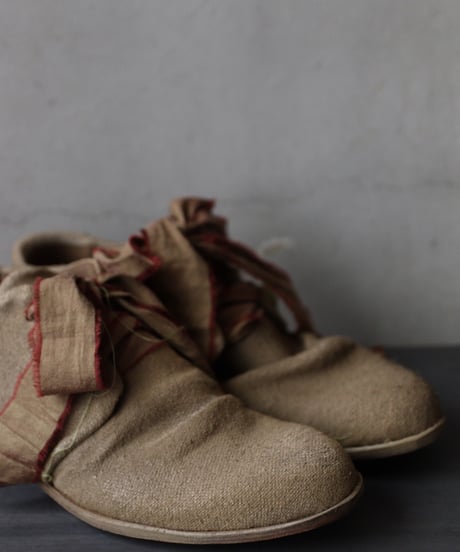 Atelier Inscrire アトリエ インスクリール/ LINEN SHOE靴 / At-26003